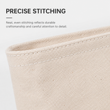 Cotton Travel Organizer Pouch with Snap Closure