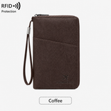 Multi-Functional RFID Blocking Passport Bag Travel Document Holder