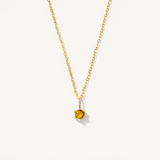 Birthstone Charm Necklace