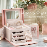 Medium-Sized Jewelry Box with Mirror