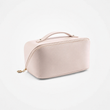 Travel Makeup & Toiletry Bag – Large PU Leather Cosmetic Organizer