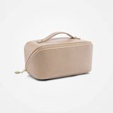 Travel Makeup & Toiletry Bag – Large PU Leather Cosmetic Organizer