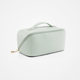 Travel Makeup & Toiletry Bag – Large PU Leather Cosmetic Organizer