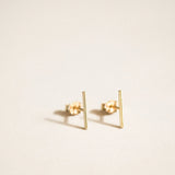 Bar Stud Earrings