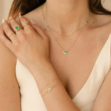 Diamond Station Bracelet - Reversible