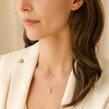 Oval Huggie Hoop Earrings