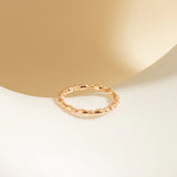 Oval Bead Ring
