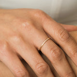 Pavé CZ Stacking Ring