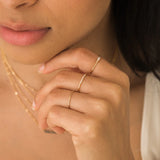 Pavé CZ Stacking Ring