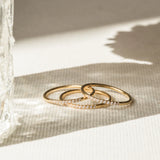 Pavé CZ Stacking Ring