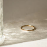 Triple Pavé CZ Stacking Ring