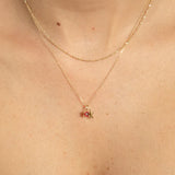 Garnet Charm (January Birthstone)