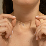 Tanzanite Charm (December Birthstone)