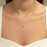 Tanzanite Charm (December Birthstone)