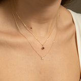 Amethyst Charm (February Birthstone)