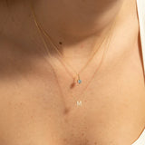 Aquamarine Charm (March Birthstone)