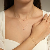 Lab-Grown Diamond Charm (April Birthstone)