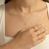 Lab-Grown Diamond Charm (April Birthstone)