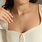Lab-Grown Diamond Charm (April Birthstone)