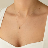 Sapphire Charm (September Birthstone)