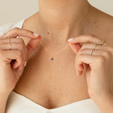 Sapphire Charm (September Birthstone)