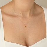 Citrine Charm (November Birthstone)