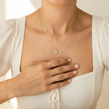 Birthstone Charm Necklace