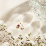 Pink Tourmaline Charm (October Birthstone)