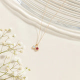 Pink Tourmaline Charm (October Birthstone)