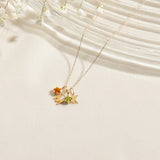 Citrine Charm (November Birthstone)