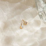 White Topaz Charm (April Birthstone)