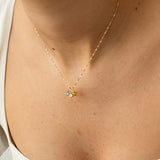 Citrine Charm (November Birthstone)