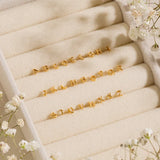 Tiny Initial Stud Earring - Single
