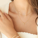 Soie Bow Necklace