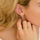 Baguette Cluster Ring
