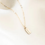 Tag Necklace