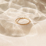 Soie Twist Ring - 14k Gold