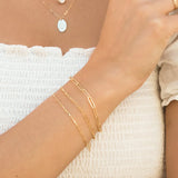 Dapped Chain Bracelet