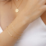 Dapped Chain Bracelet
