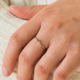 December Birthstone Ring (Blue Topaz)