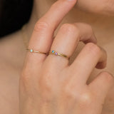 December Birthstone Ring (Blue Topaz)