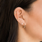 Dot Hoop Earrings