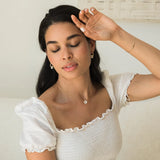Flower Pearl Necklace