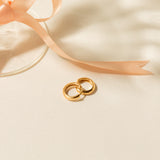 Thick Huggie Hoop Earrings