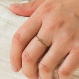 March Birthstone Ring (Aquamarine)