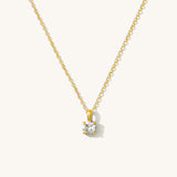 Hanging Solitaire Necklace