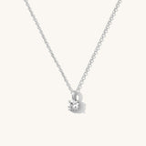 Hanging Solitaire Necklace