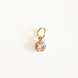 October Birthstone Charm (Tourmaline)