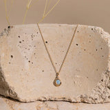 Opal Pebble Charm - Reversible