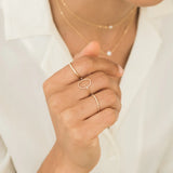 Open Oval Ring